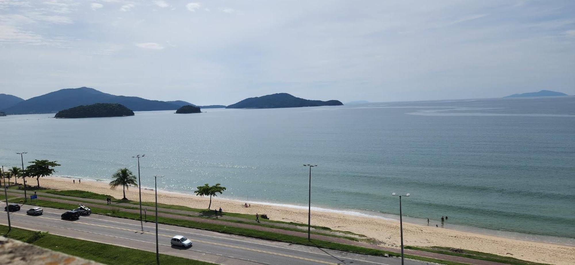 Apartamento Vista Lateral Para Praia - Excelente Localizacao - Apsol&Mar Caraguatatuba Bagian luar foto